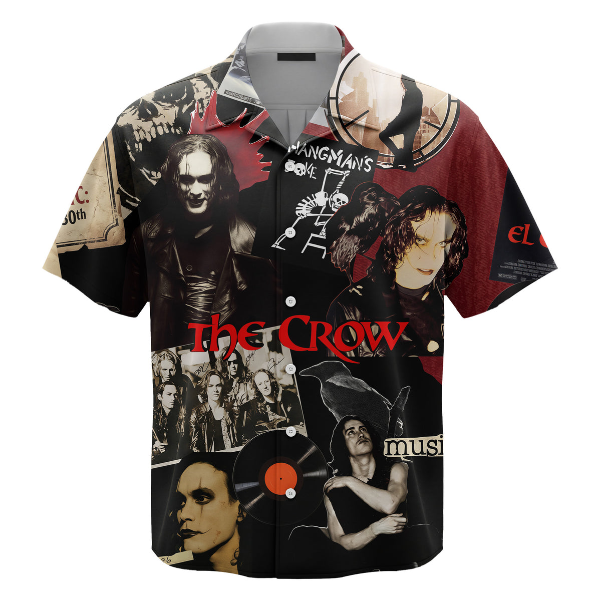 The Crow A Film By Alex Proyas Hawaiian Shirt