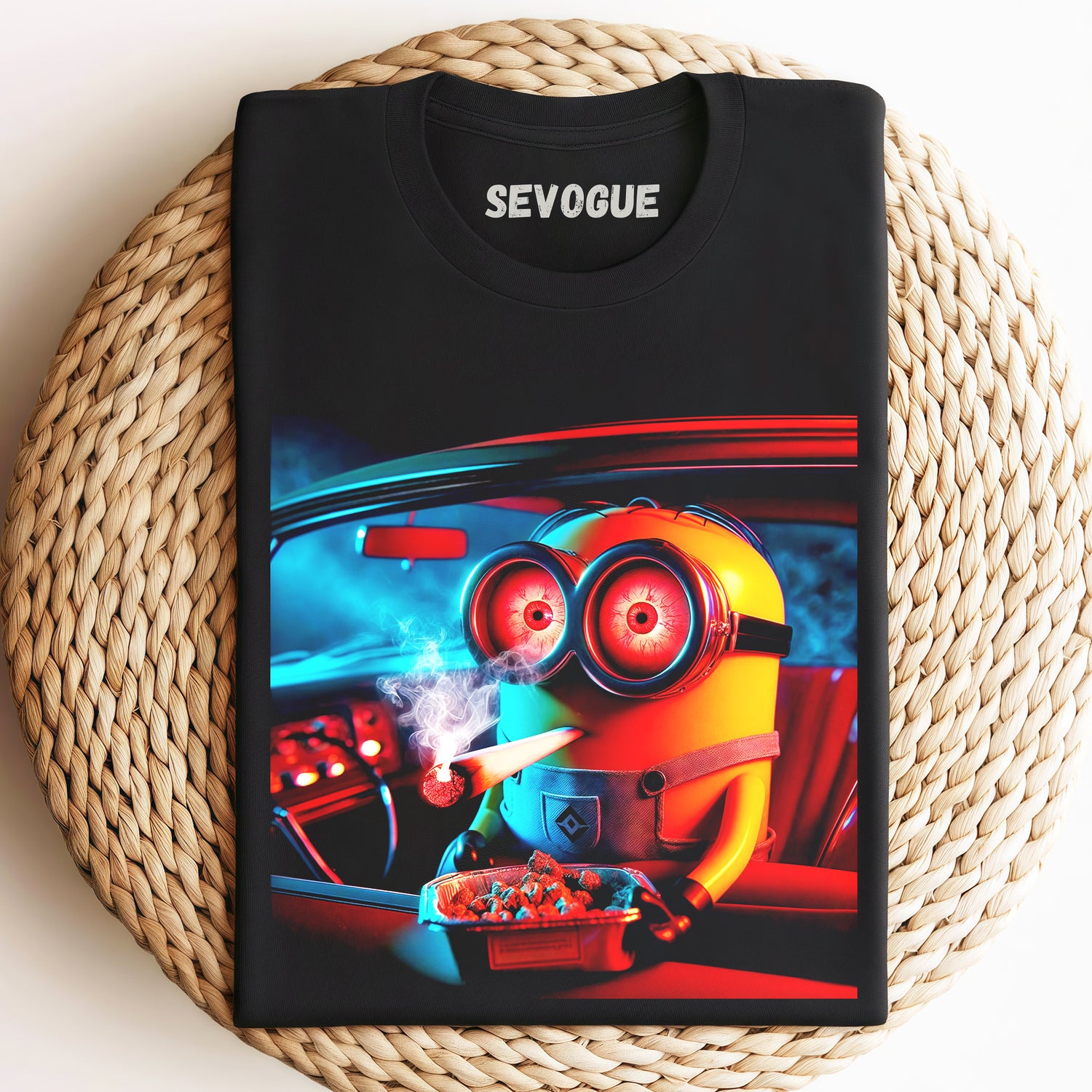 The Minions Are Smoking In The Car Unisex Tee, Sweatshirt & Hoodi