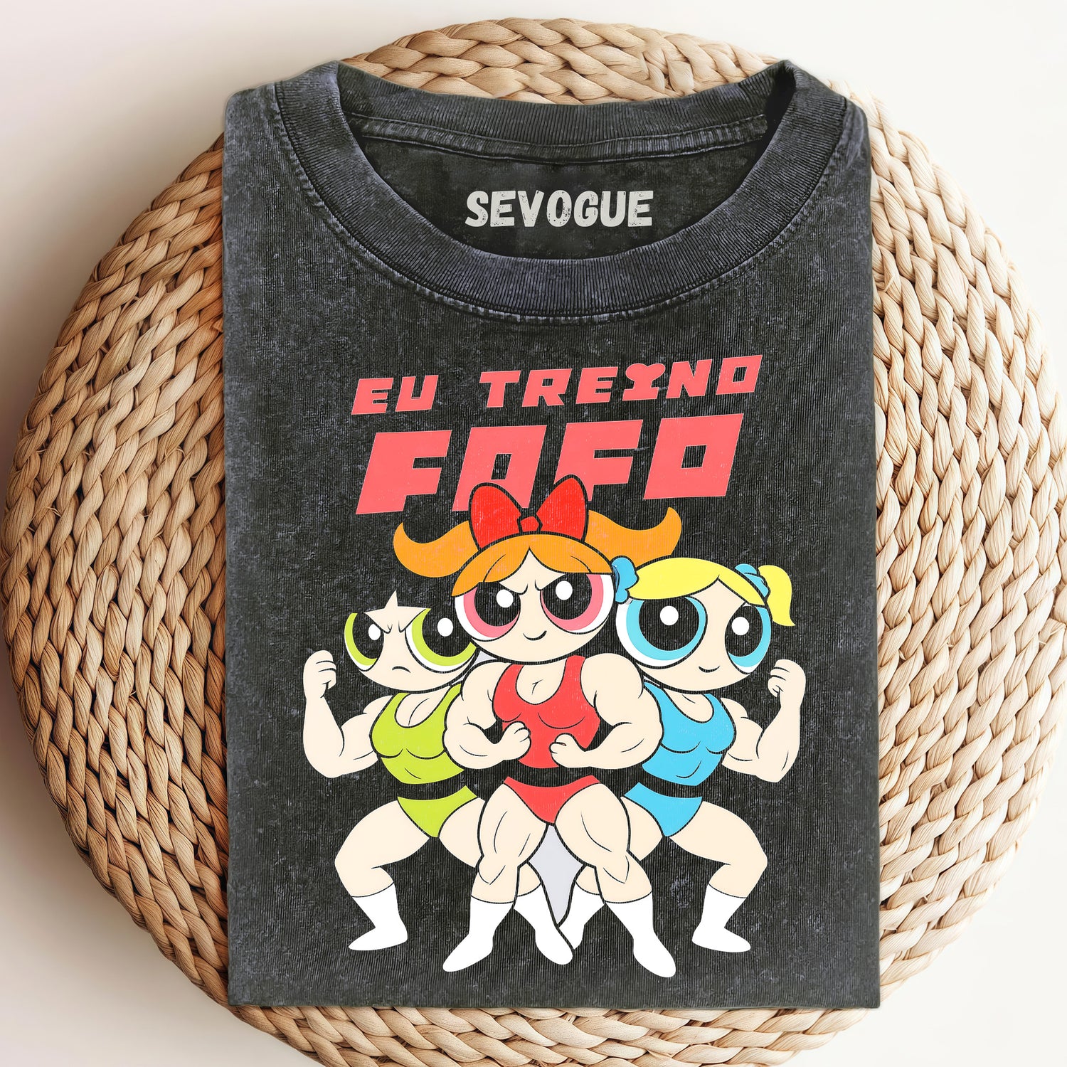 The Powerpuff Girls With Well-Developed Muscles Unisex Tee, Sweatshirt & Hoodi