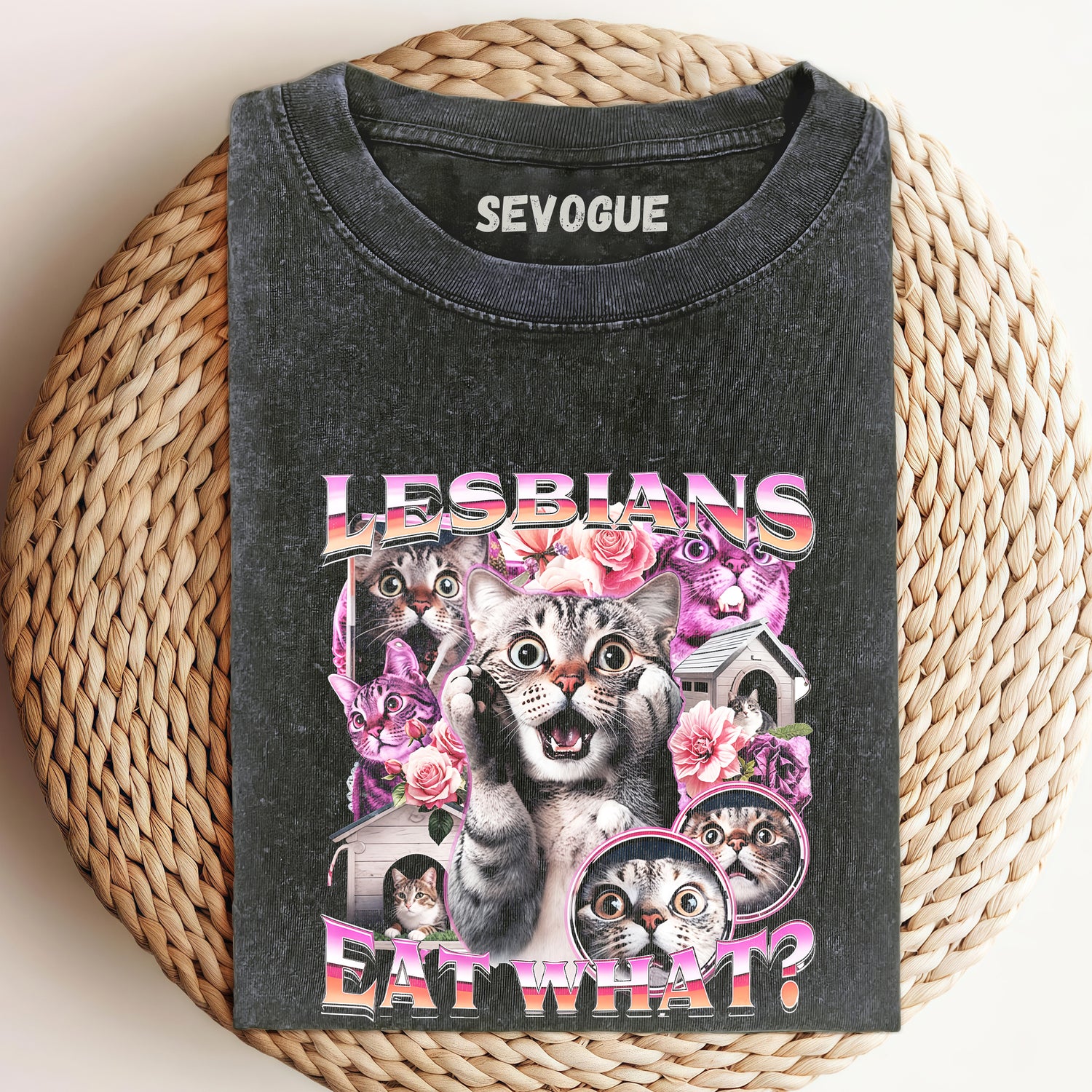 The Shocked Cat Unisex Tee, Sweatshirt & Hoodi