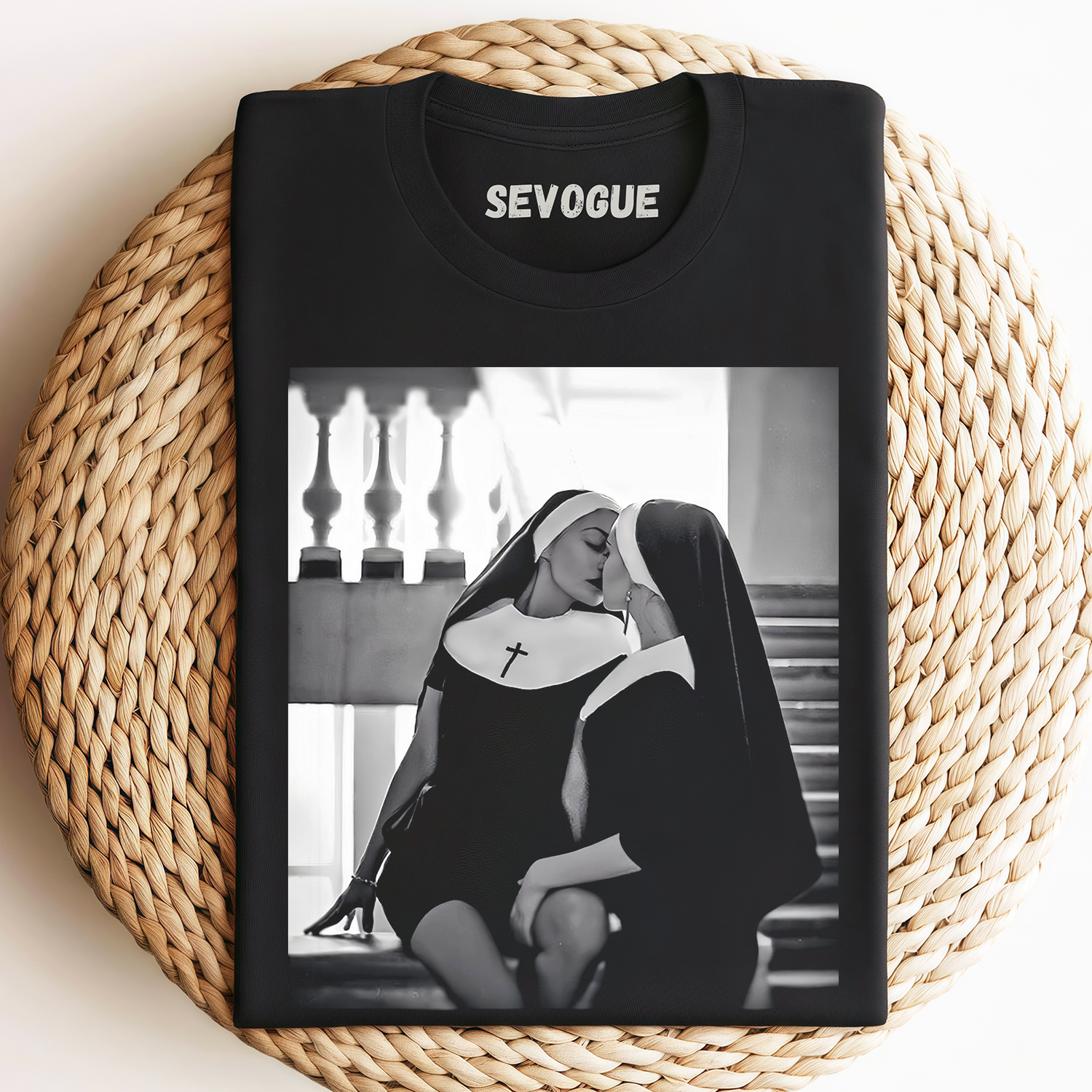 The Sinful Nuns Kiss Unisex Tee, Sweatshirt & Hoodie