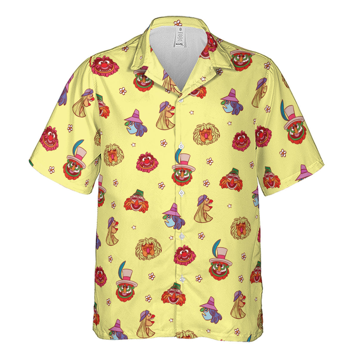 The Electric Mayhem Characters The Muppet Show Hawaiian Shirt