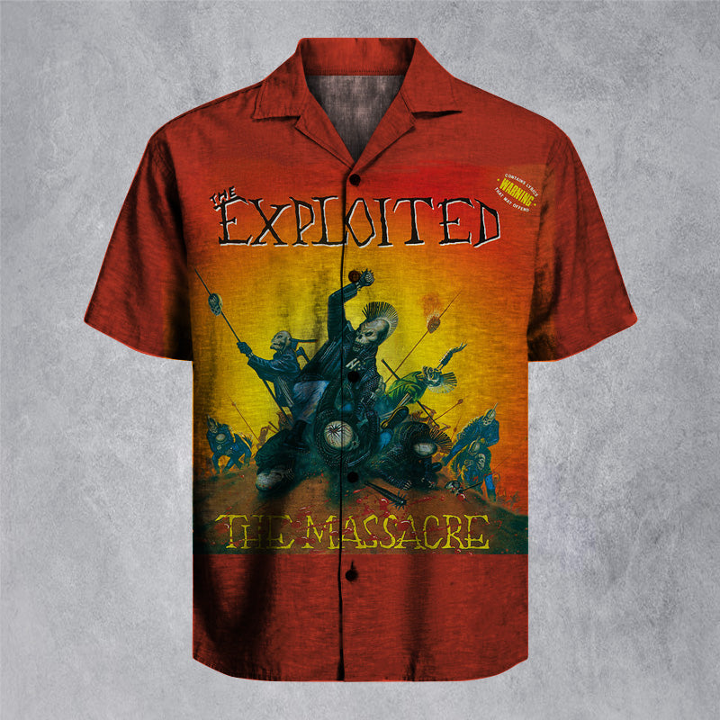 The Exploited - The Massacre Unisex Hawaiian Shirt