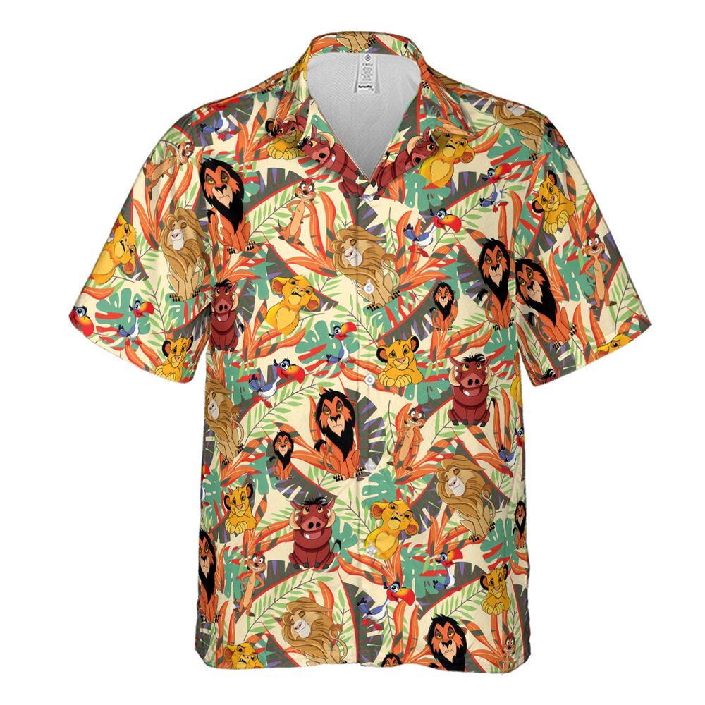 The Lion Kingdom Hawaiian Shirt
