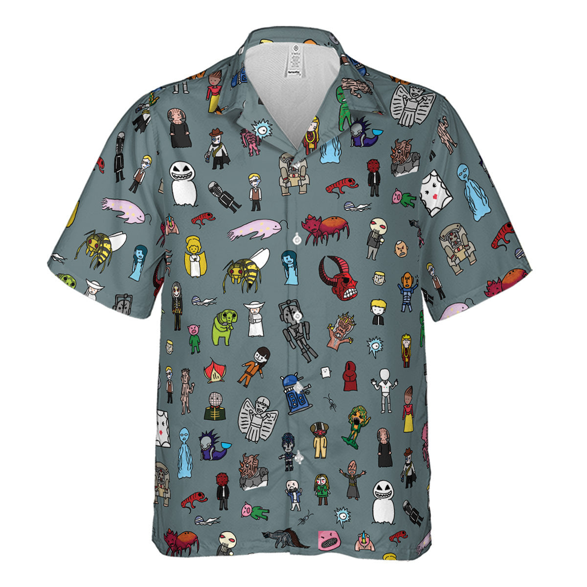 The Races of Doctor Who Hawaiian Shirt