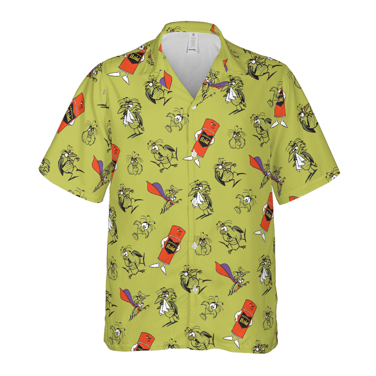 The Raid Bug Spray Characters Hawaiian Shirt