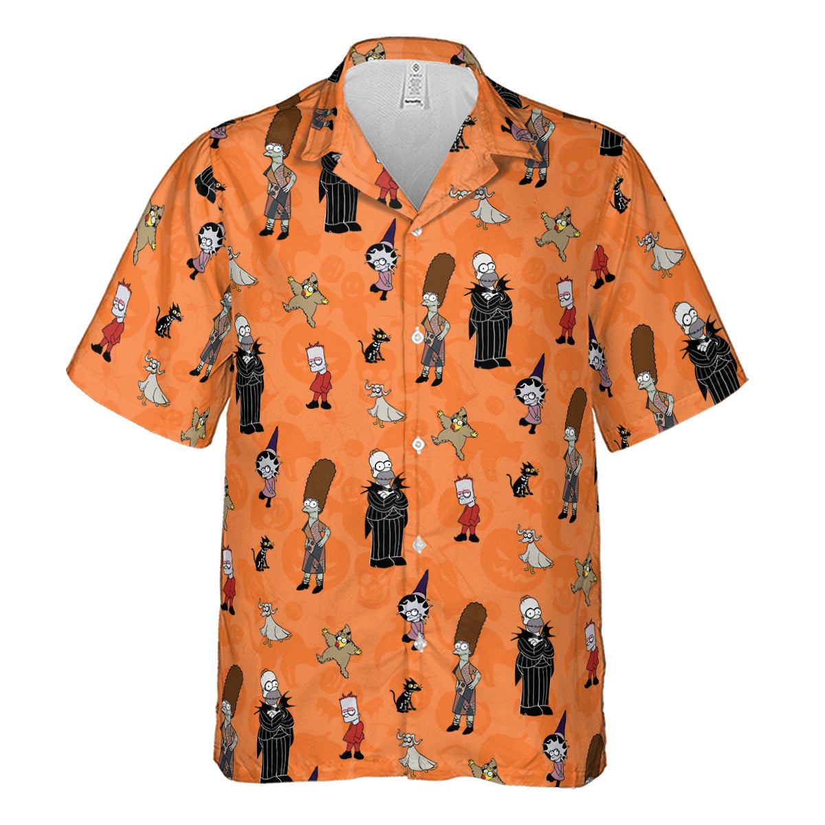 The Simpsons Halloween Hawaiian Shirt