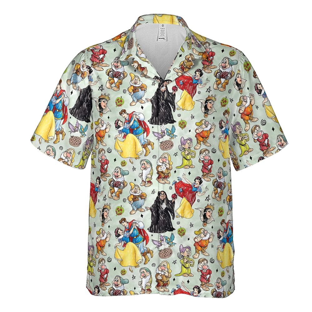 The Snow-Fair Maiden Hawaiian Shirt