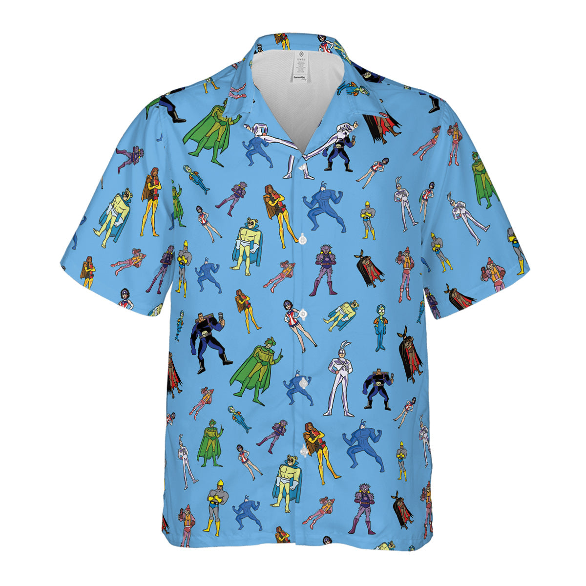 The Tick and Friends Hawaiian Shirt