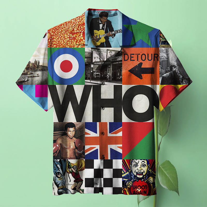 The Who Unisex Hawaiian Shirt
