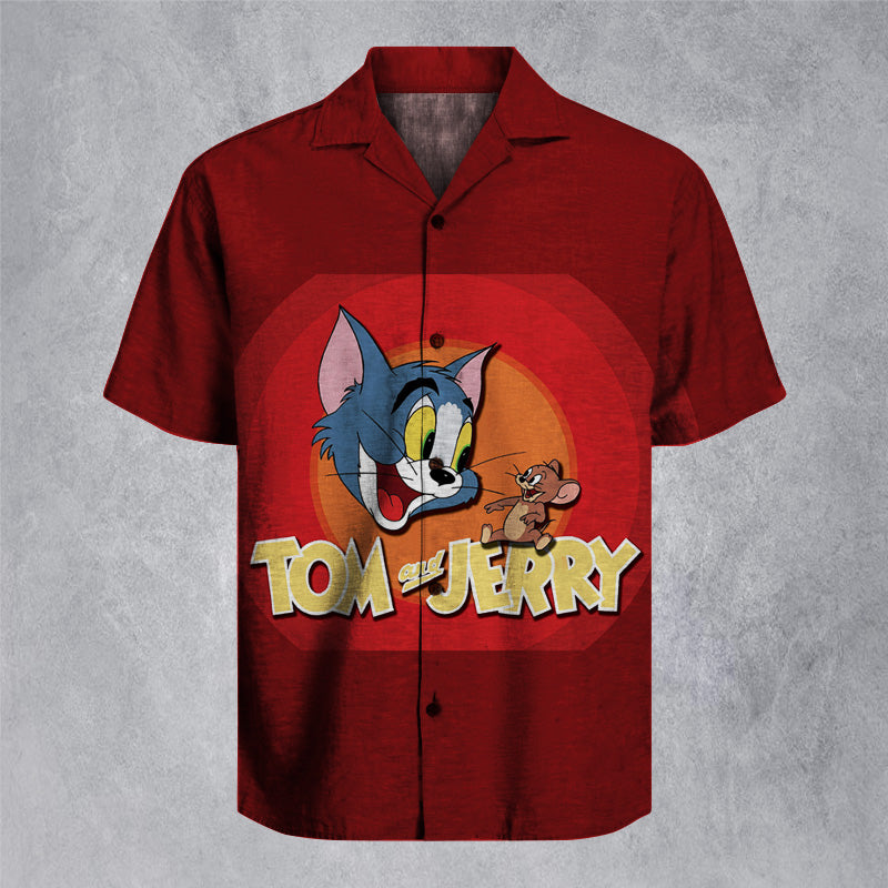 Tom and Jerry Unisex Hawaiian Shirt