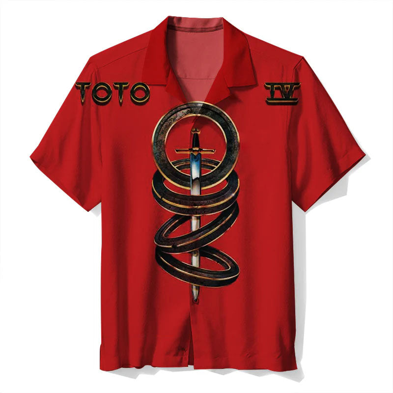 Toto- IV Bloodshot  Unisex Hawaiian Shirt
