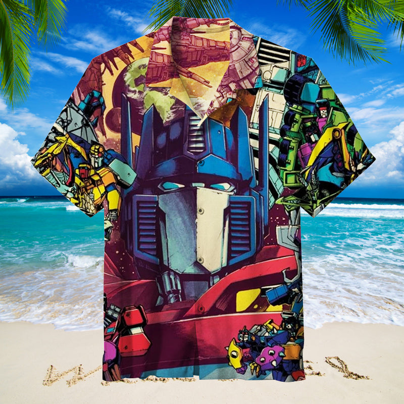 Transformers Unisex Hawaiian Shirt