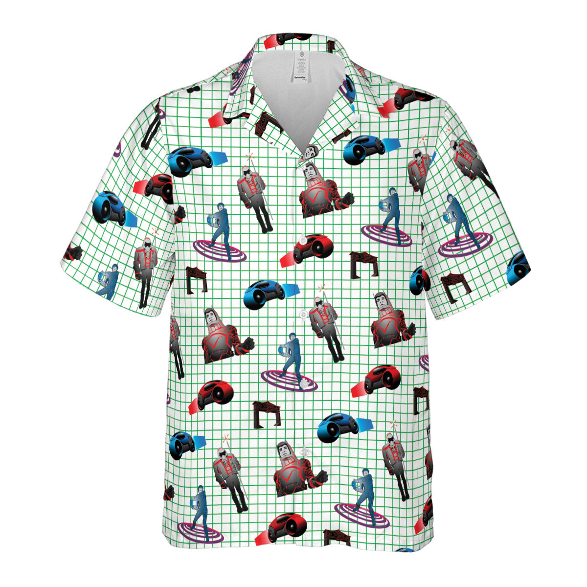Tron Characters Hawaiian Shirt