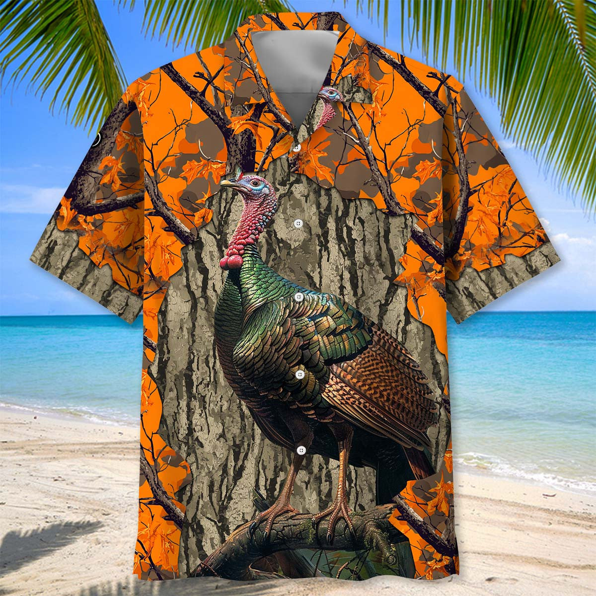 Turkey Hunter Hawaiian Shirt