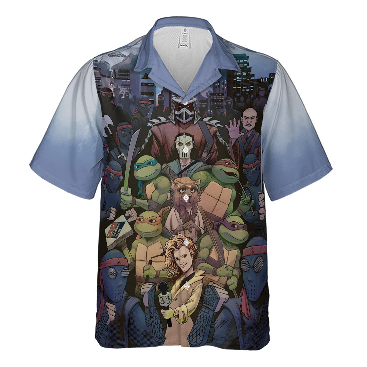 Turtles vs Ninja Teenage Mutant Ninja Turtles Hawaiian Shirt