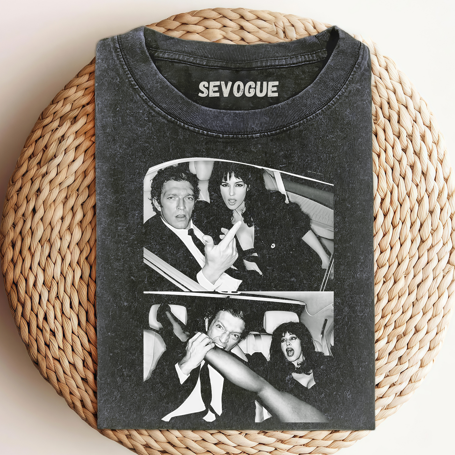 Vincent Cassel & Monica Unisex Tee, Sweatshirt & Hoodie