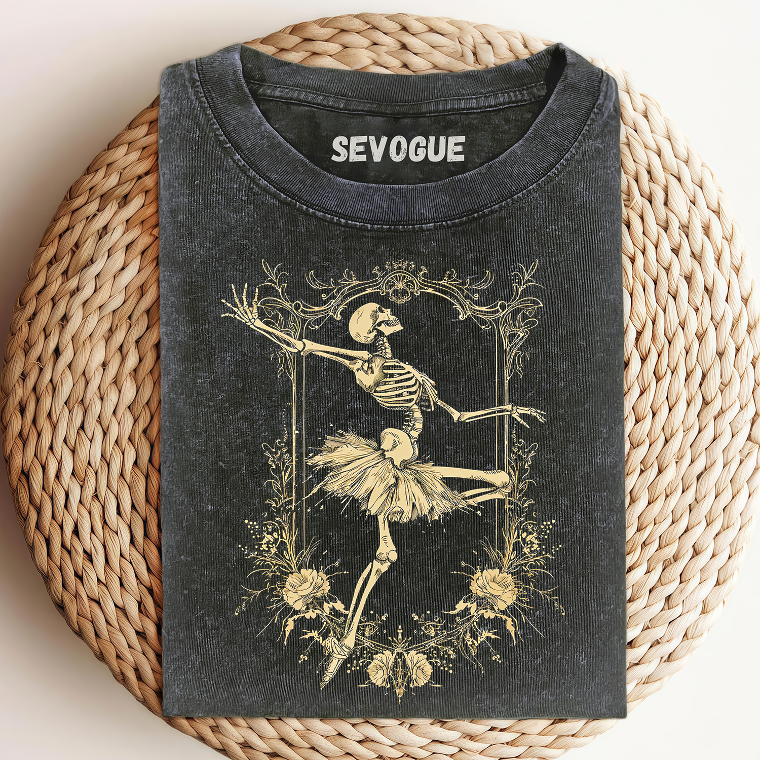 Vintage Ballet Halloween Funny V2 Unisex Tee, Sweatshirt & Hoodie