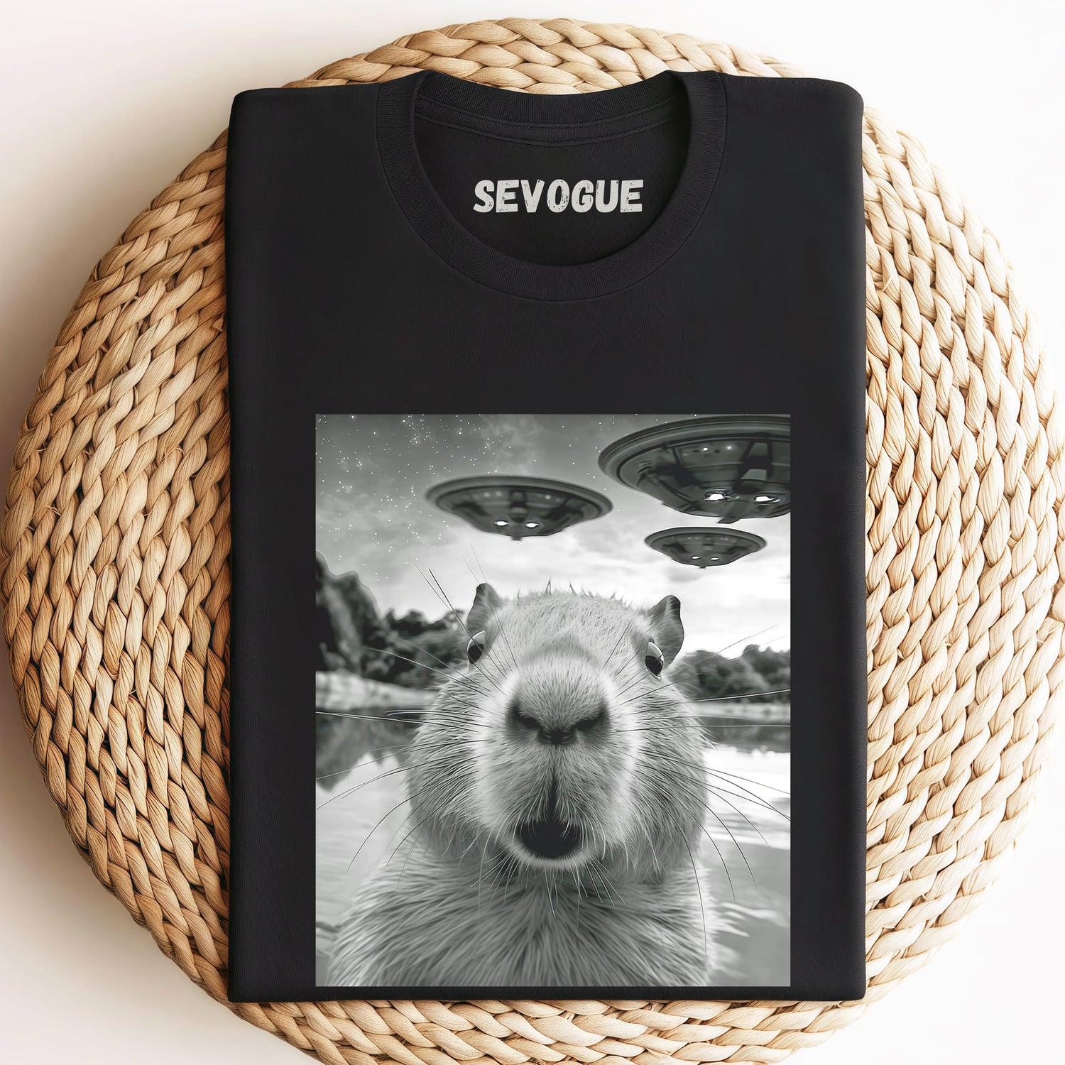Wacky Capybara V3 Unisex Tee, Sweatshirt & Hoodie