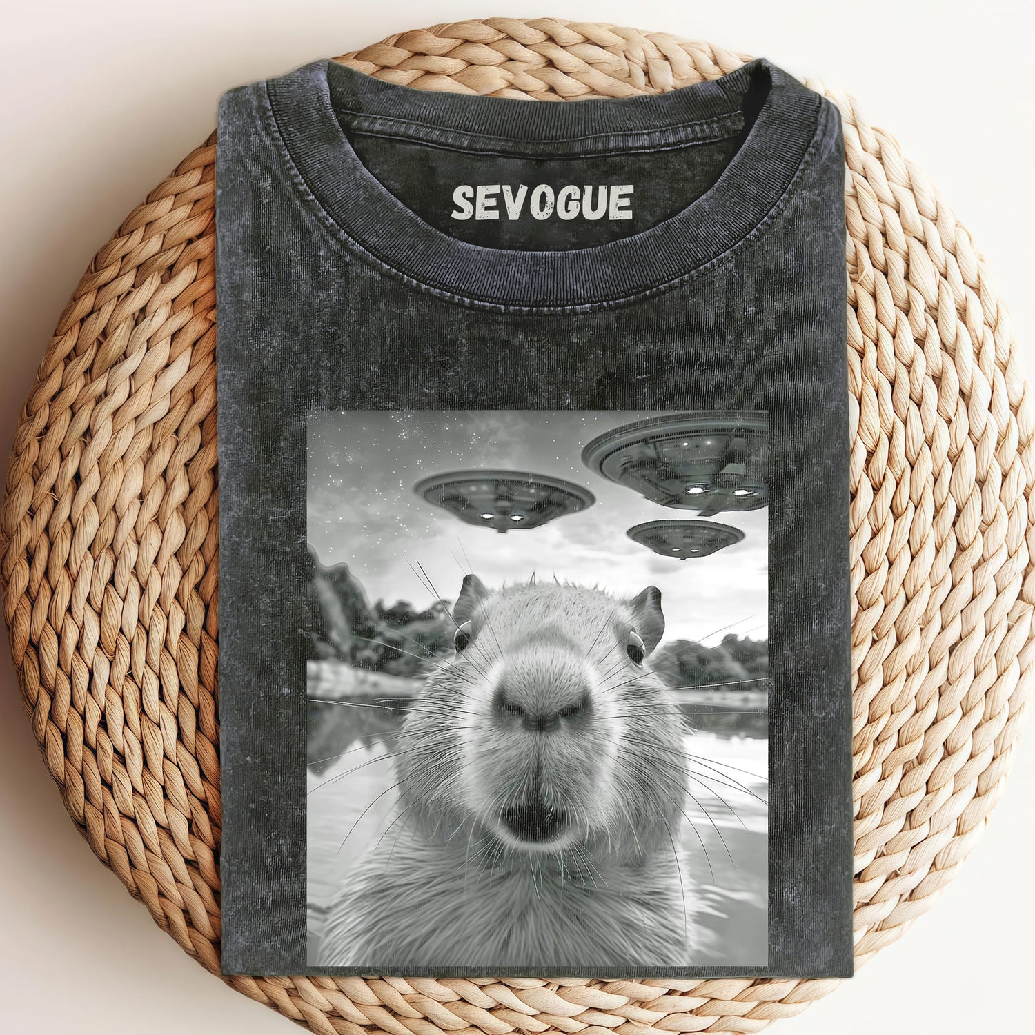 Wacky Capybara V3 Unisex Tee, Sweatshirt & Hoodie