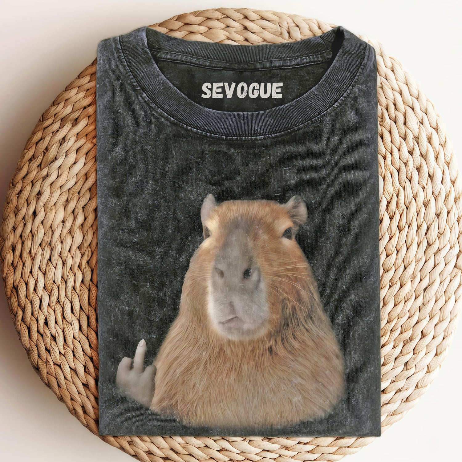Wacky Capybara V4 Unisex Tee, Sweatshirt & Hoodie