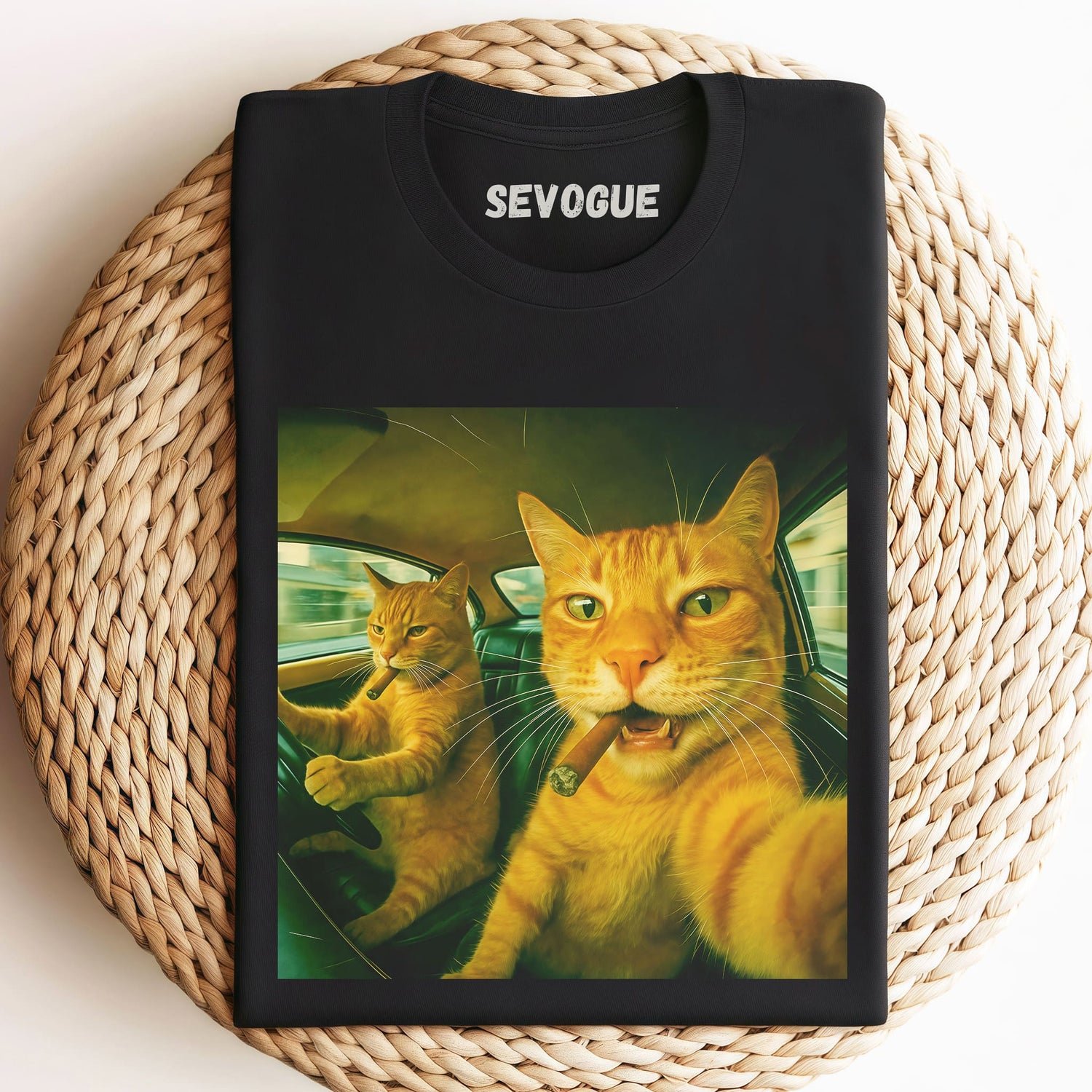 Wacky Cat T-Shirt V9 Unisex Tee, Sweatshirt & Hoodie