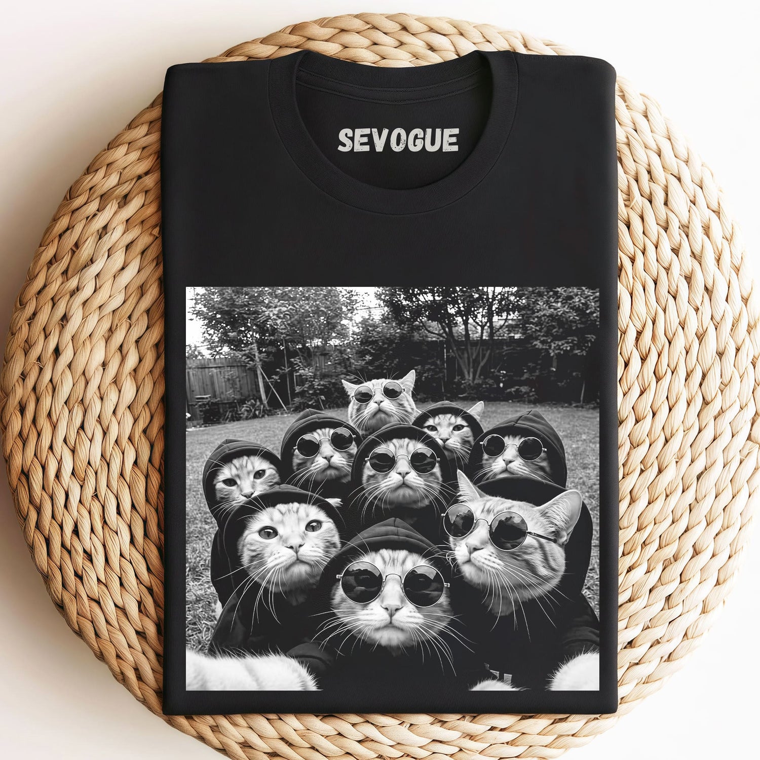Wacky Cat Unisex Tee, Sweatshirt & Hoodie