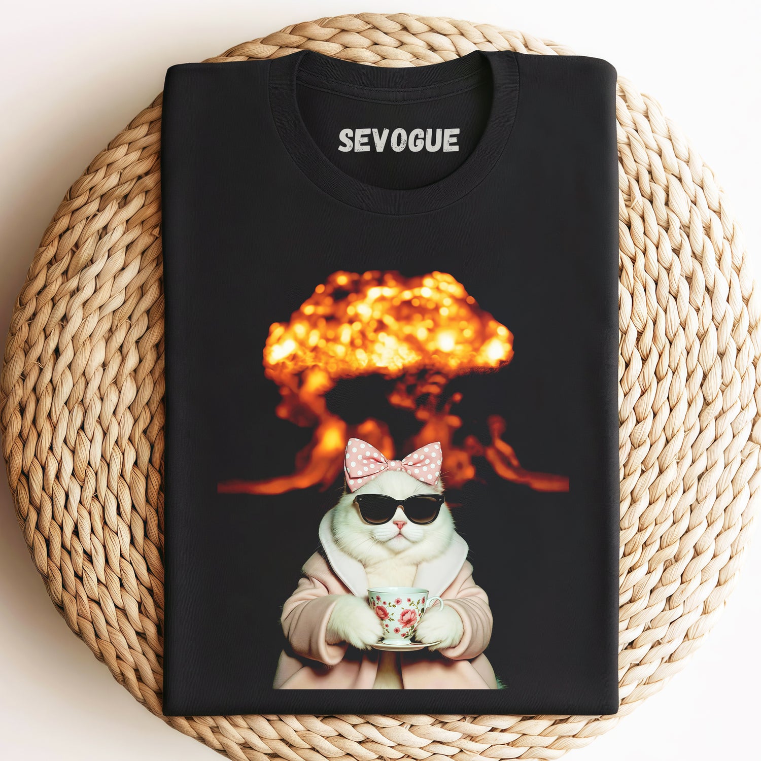 Wacky Cat V1 Unisex Tee, Sweatshirt & Hoodi