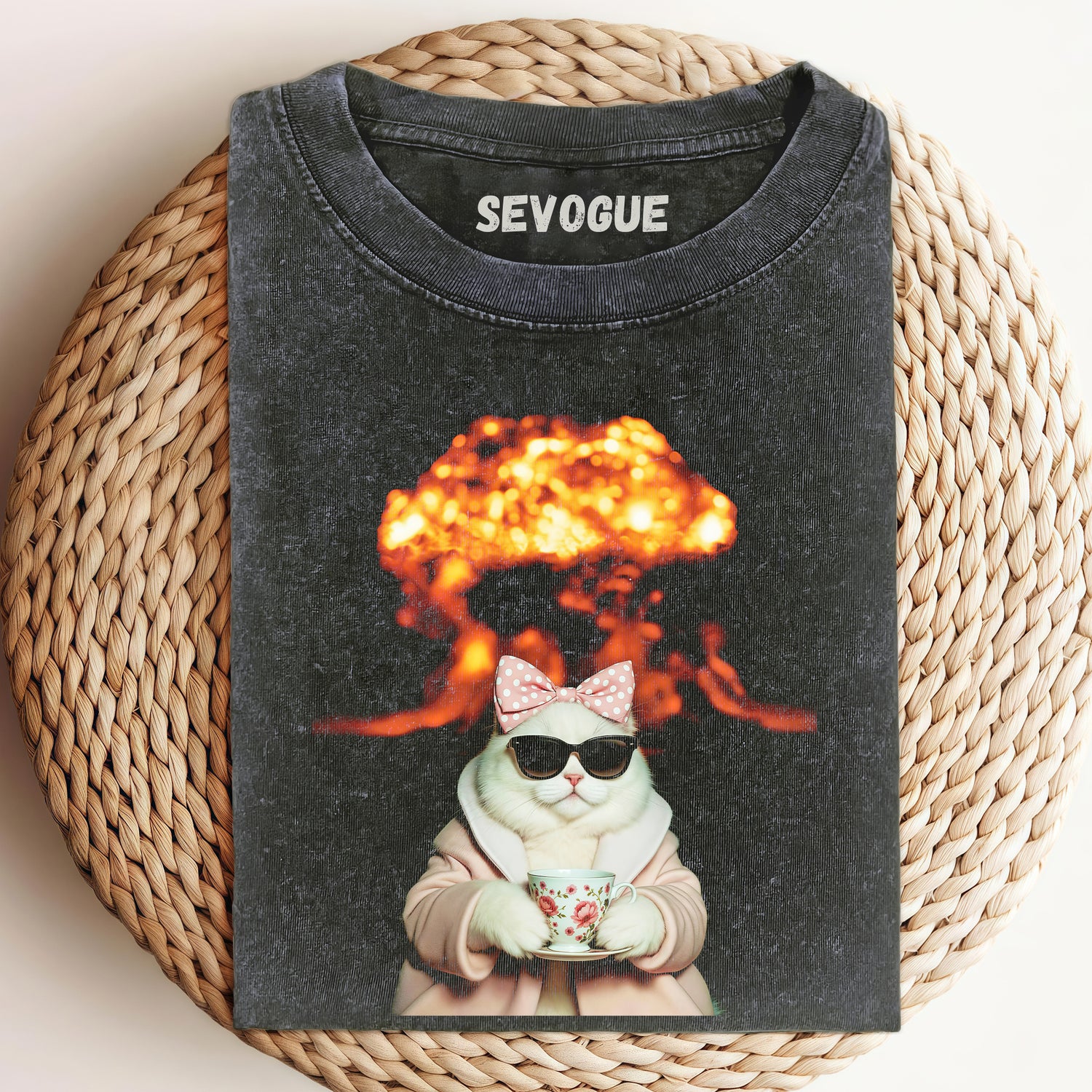 Wacky Cat V1 Unisex Tee, Sweatshirt & Hoodi