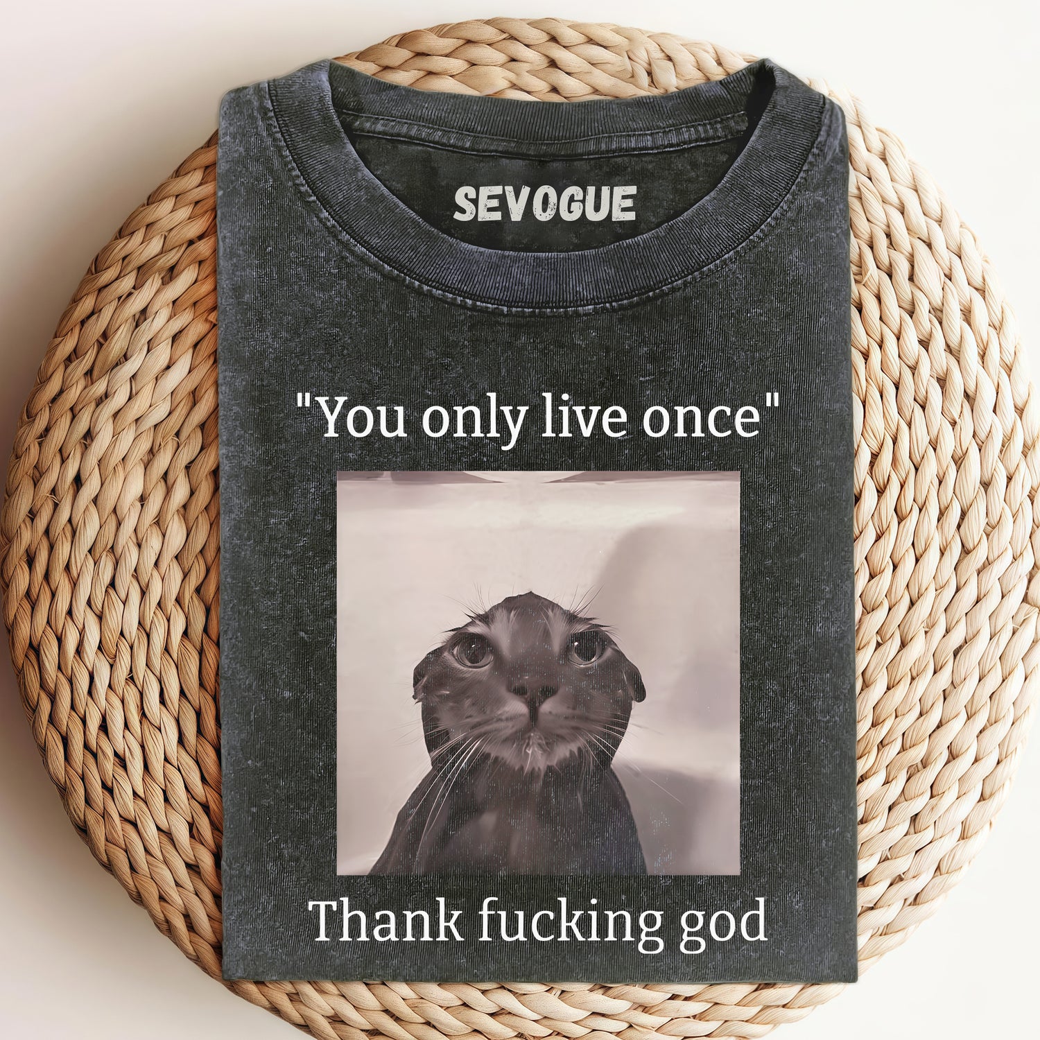 Wacky Cat V4 Unisex Tee, Sweatshirt & Hoodi