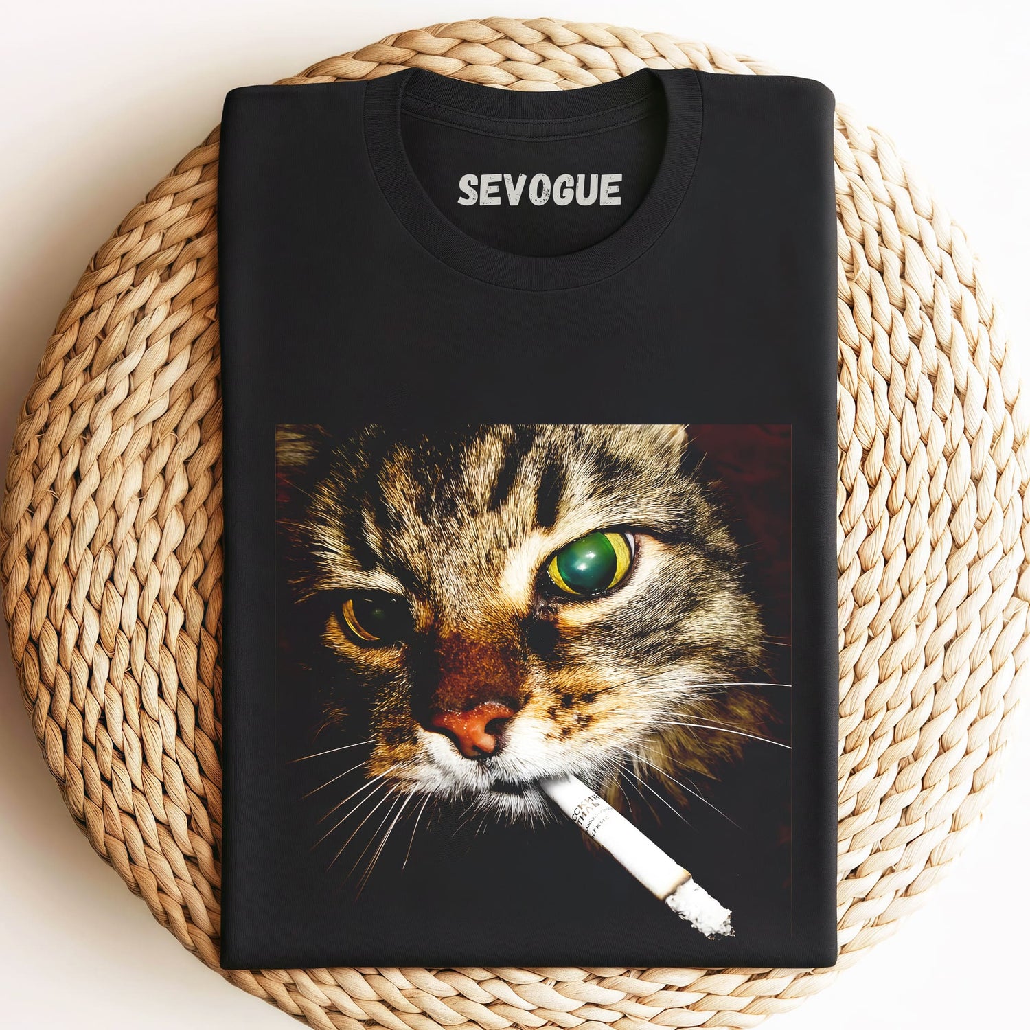 Washed Cotton Cat Unisex Tee, Sweatshirt & Hoodie