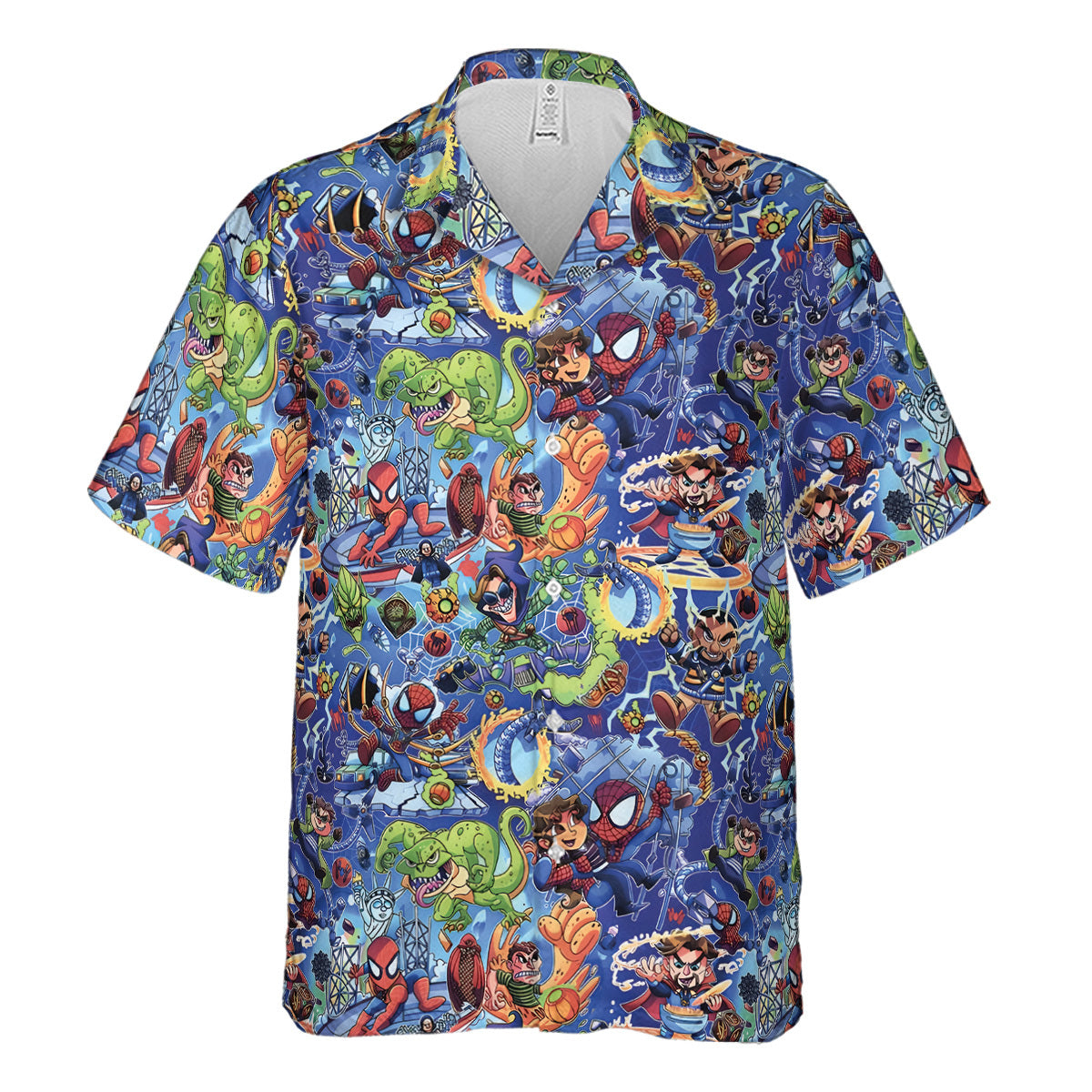 Web Slinger Spider Man Hawaiian Shirt