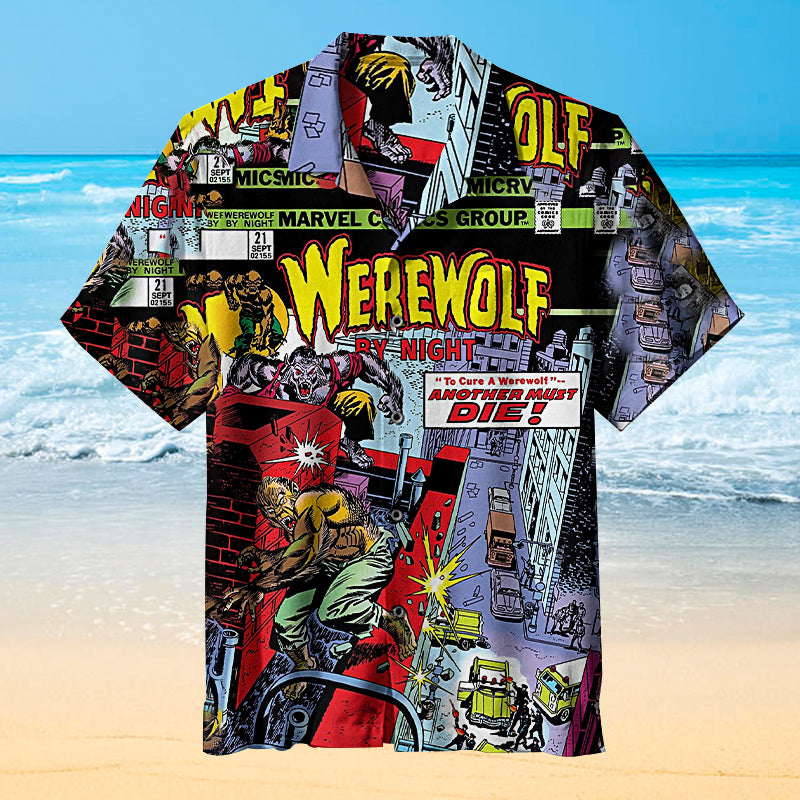 Werewolf By Night Universal Hawaiian Shirt