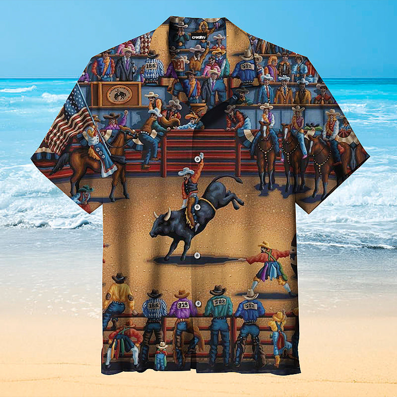 Western Cowboy Emergency Show |Unisex Hawaiian Shirt