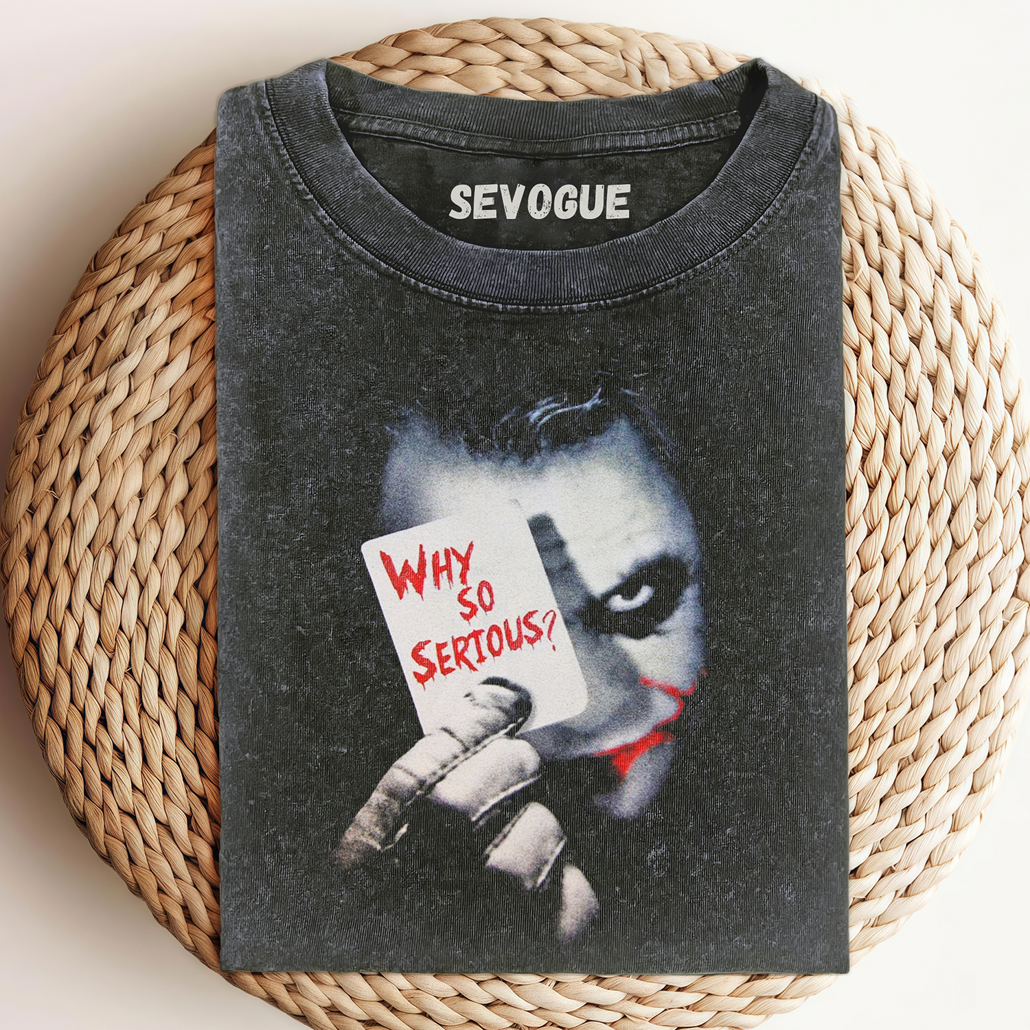 Why So Serious Joker Movie Comics Unisex Tee, Sweatshirt & Hoodie