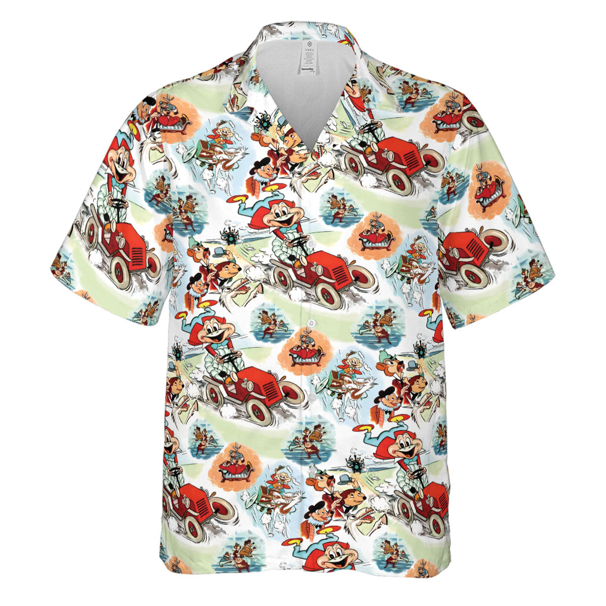 Wind in the Willows Characters Hawaiian Shirt
