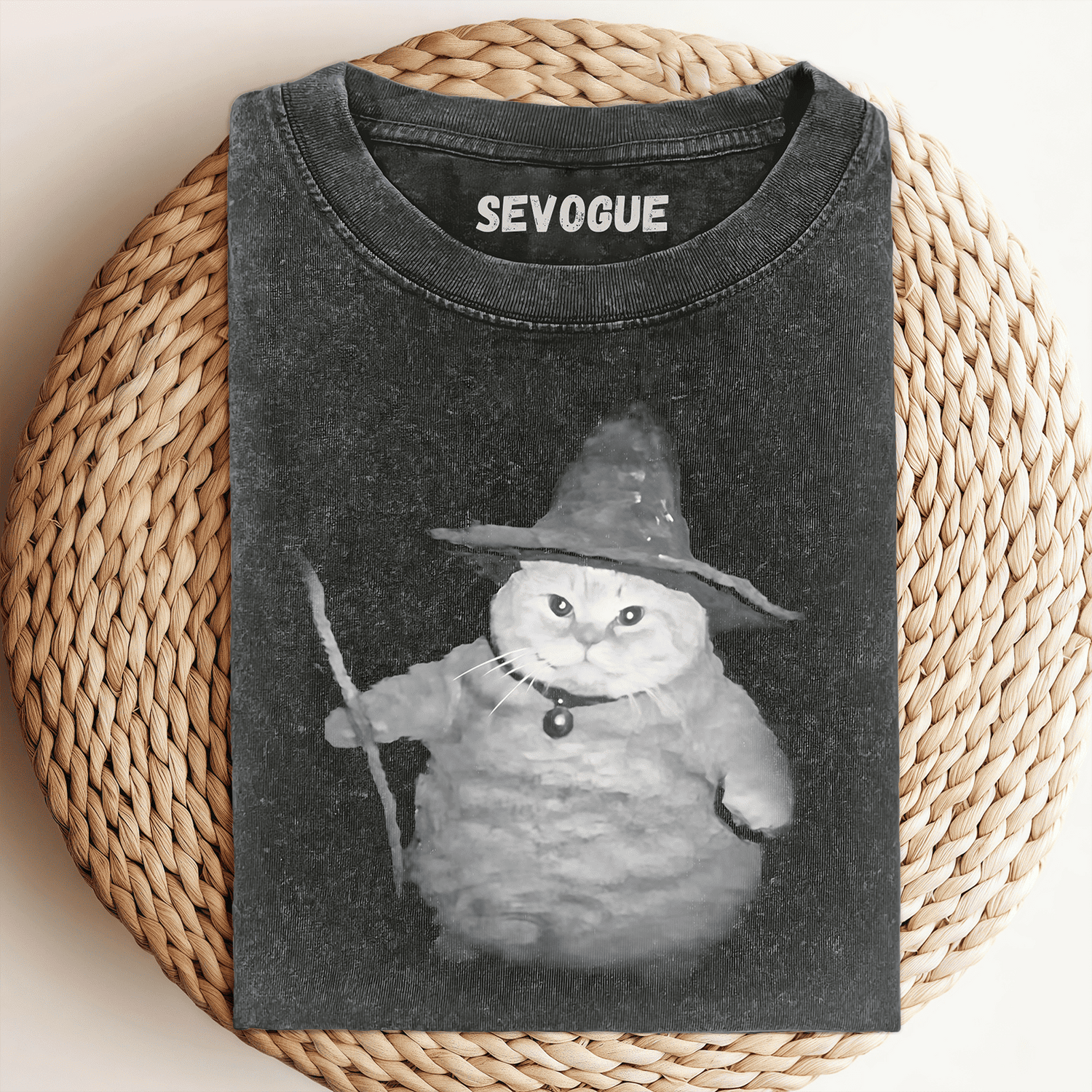 Wizard Cat Unisex Tee, Sweatshirt & Hoodie