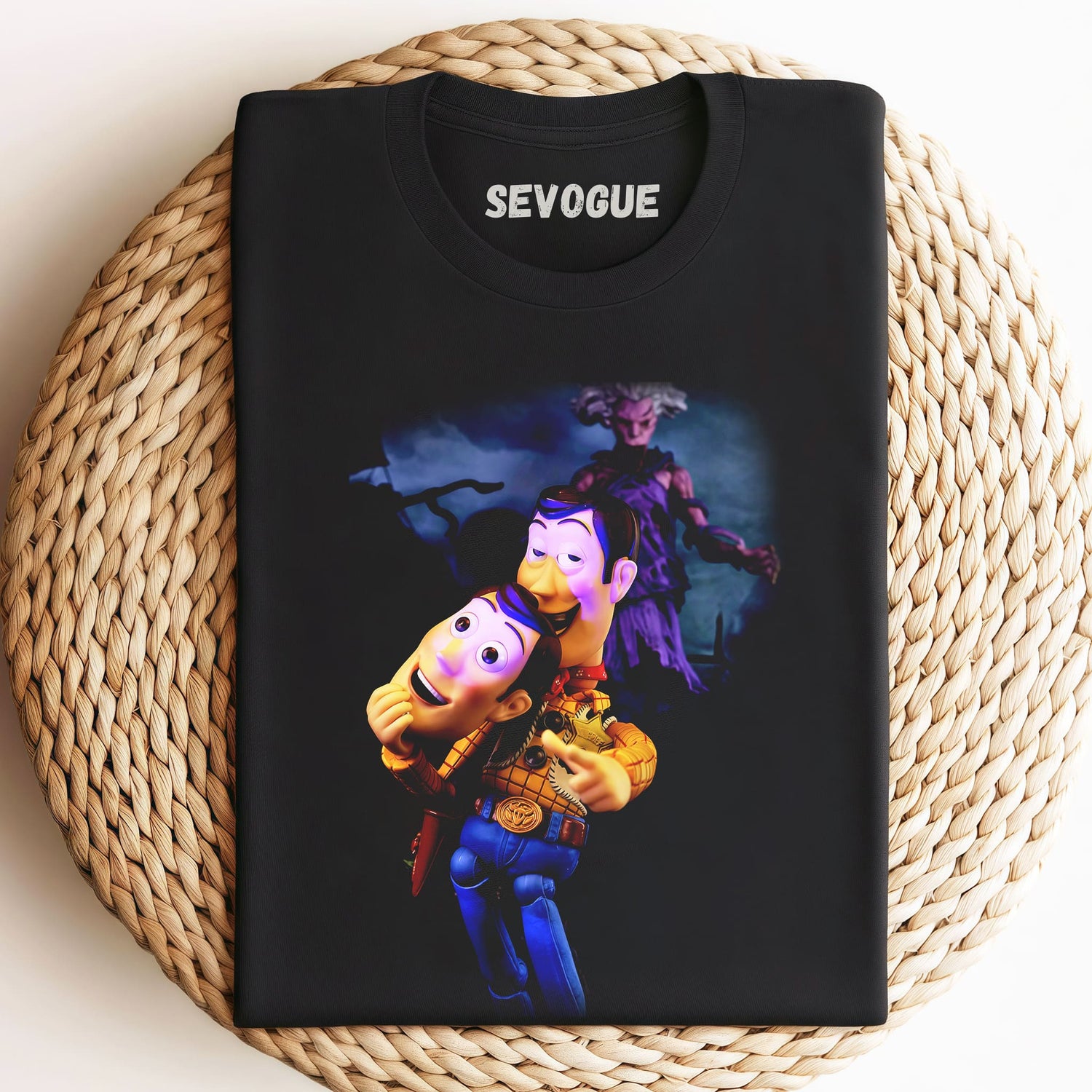 Woody Takes Off His Mask V1 Unisex Tee, Sweatshirt & Hoodie