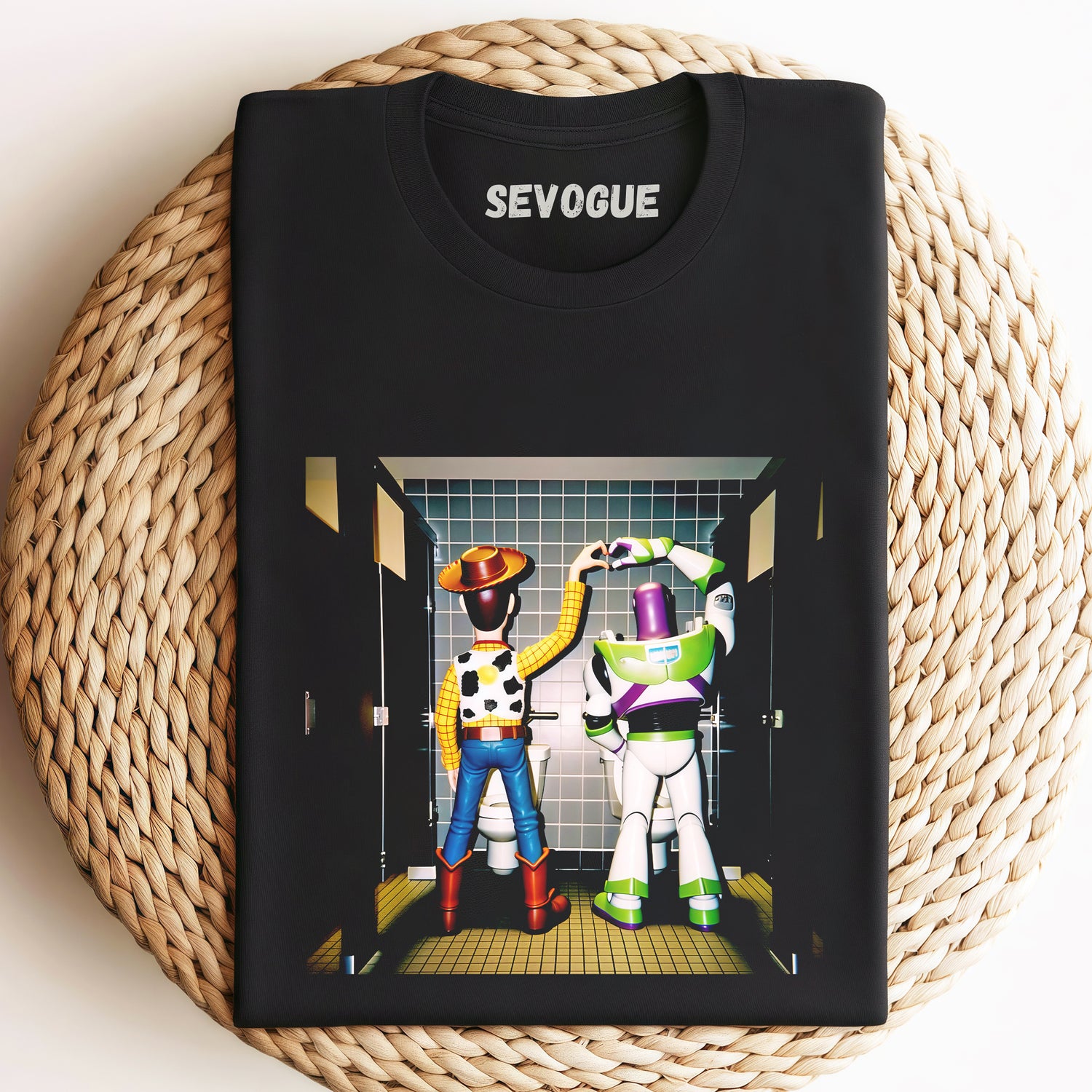 Woody & Buzz Lightyear Showing LoveUnisex Tee, Sweatshirt & Hoodi