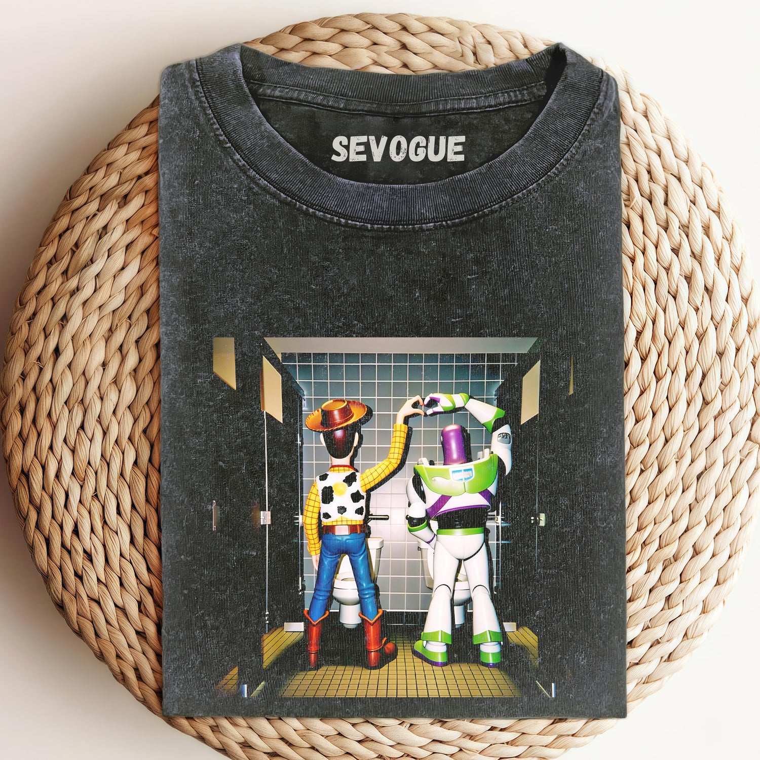 Woody & Buzz Lightyear Showing LoveUnisex Tee, Sweatshirt & Hoodi