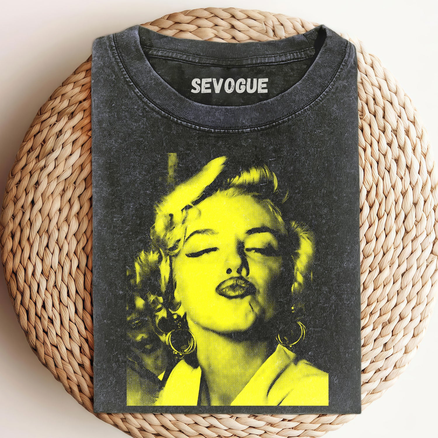 Yellow Marilyn Monroe Unisex Tee, Sweatshirt & Hoodie