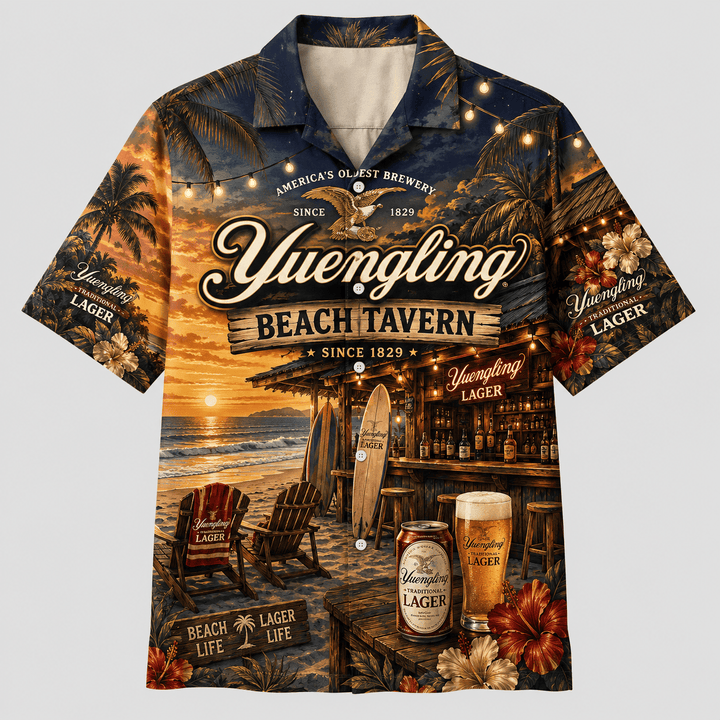 Yuengling Beach Tavern Hawaiian Shirt