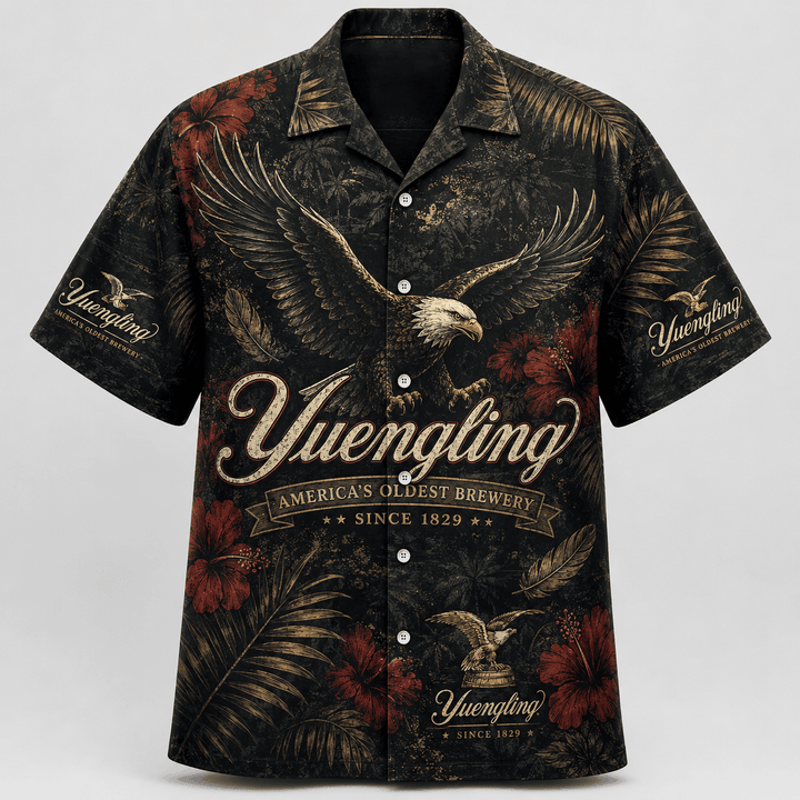 Yuengling Eagle Hawaiian Shirt