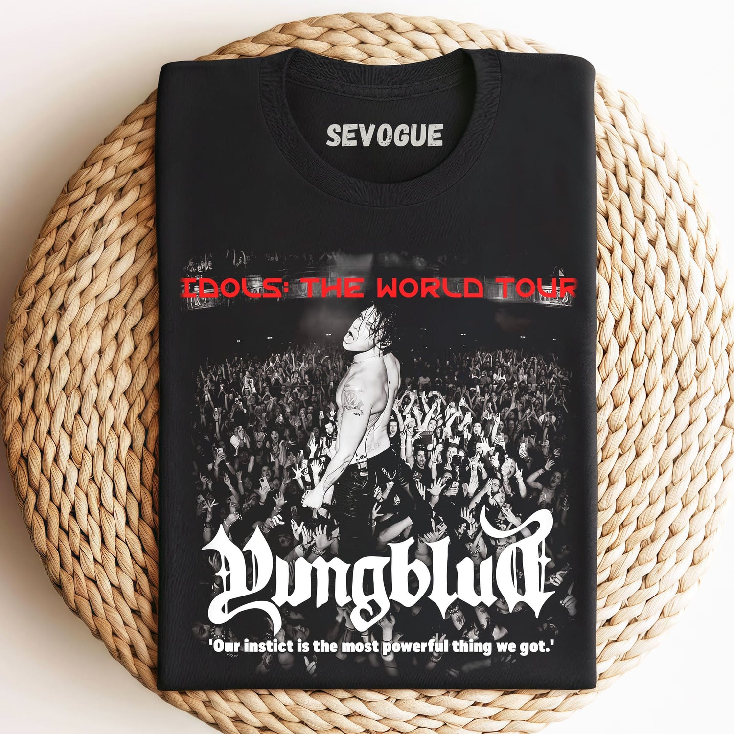 Yungblud & Idols The World Tour Souvenir Unisex Tee, Sweatshirt & Hoodie