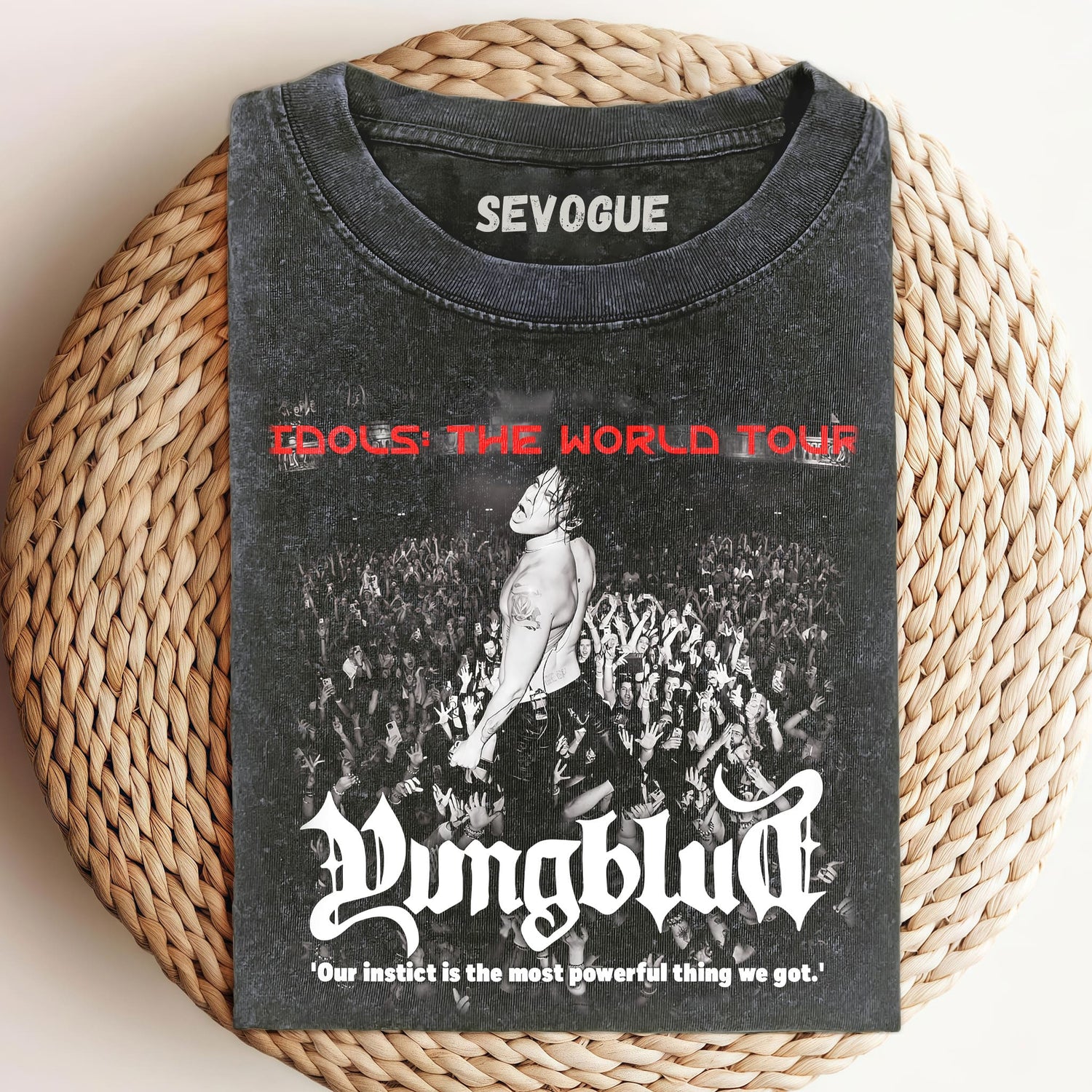 Yungblud & Idols The World Tour Souvenir Unisex Tee, Sweatshirt & Hoodie